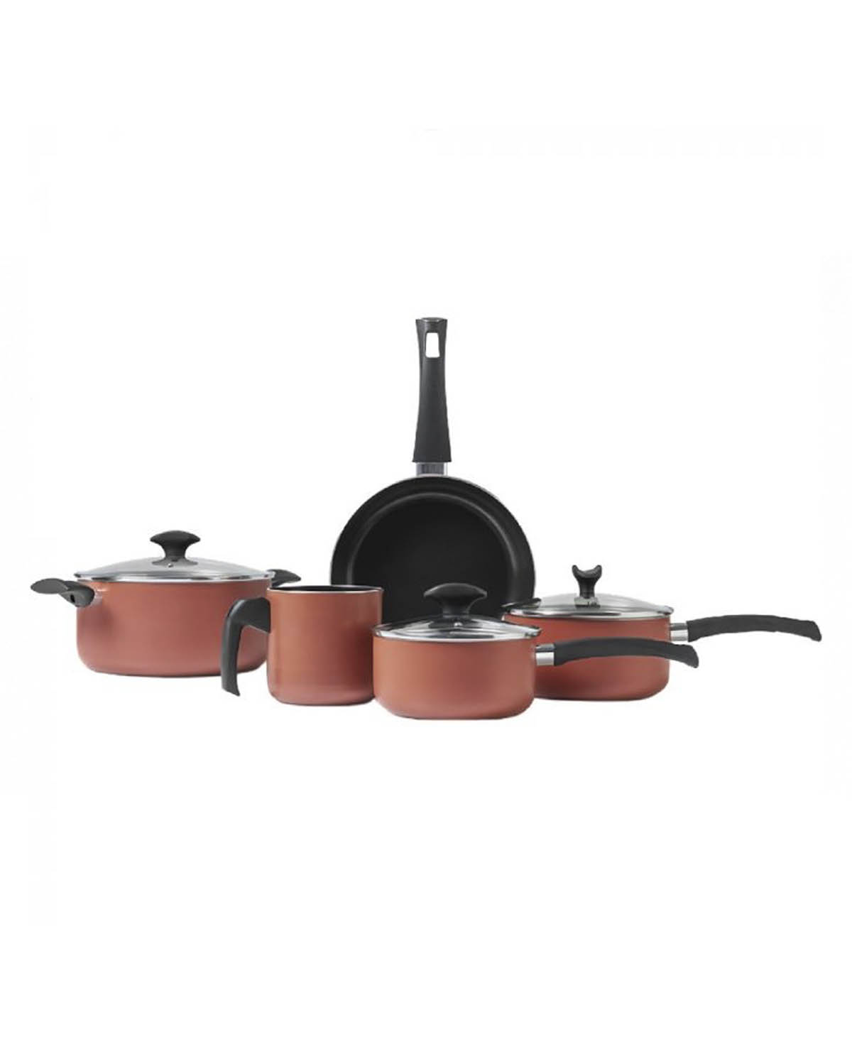 Set de Cocina 5 Piezas Linea Masala Terracota Brinox